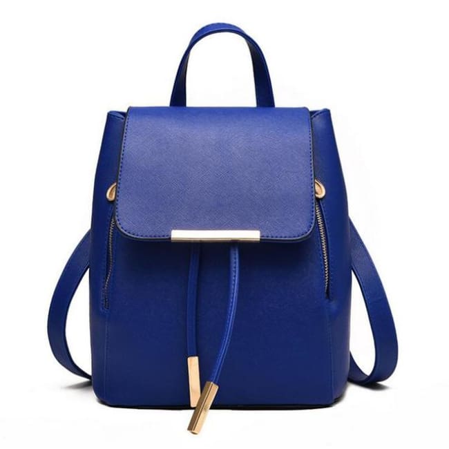 Cassidy Lux Backpack Dark Blue Bags