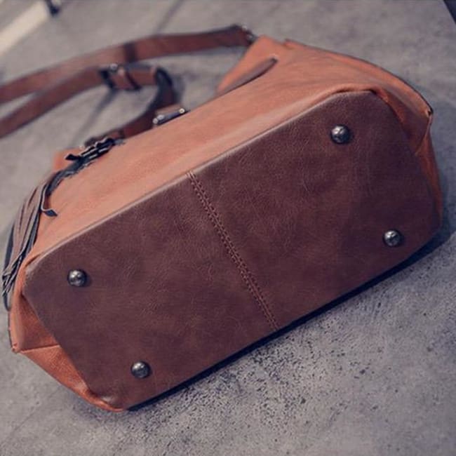 GALERÍAS PRECIADOS brown turtle bag – Vintage Carwen