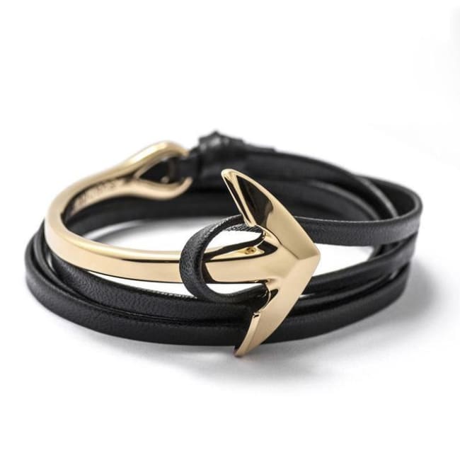 Maritime Passion Bracelet Gold & Black Jewelry