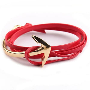 Maritime Passion Bracelet Gold & Red Jewelry