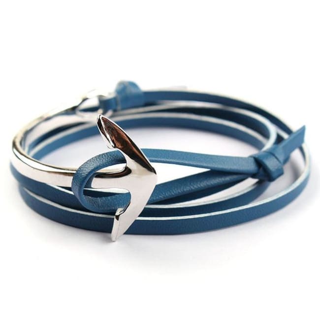 Maritime Passion Bracelet Slver & Lake Blue Jewelry