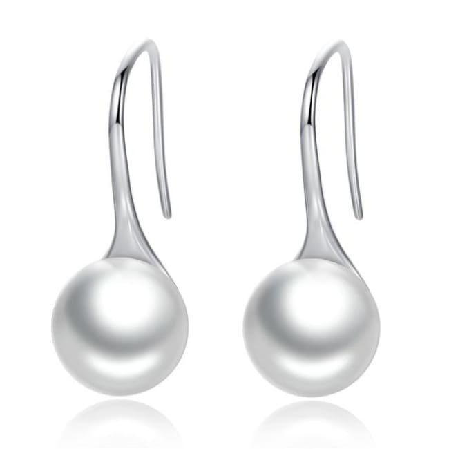 Pearl Delight Earrings White Jewelry