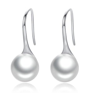 Pearl Delight Earrings White Jewelry