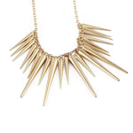 Spike It Up Necklace Gold Jewelry