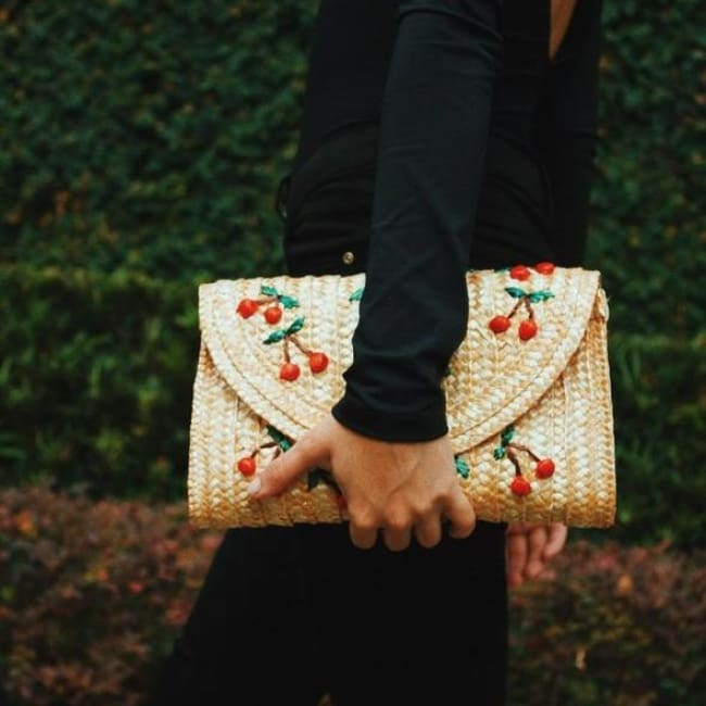 Sublime Cherry Clutch Bags